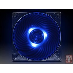 Silverstone AP121-BL, AP Series Fan 12cm, 22.4dBA, fixed speed, Air Penetrator, blue light [24] kuler Cene